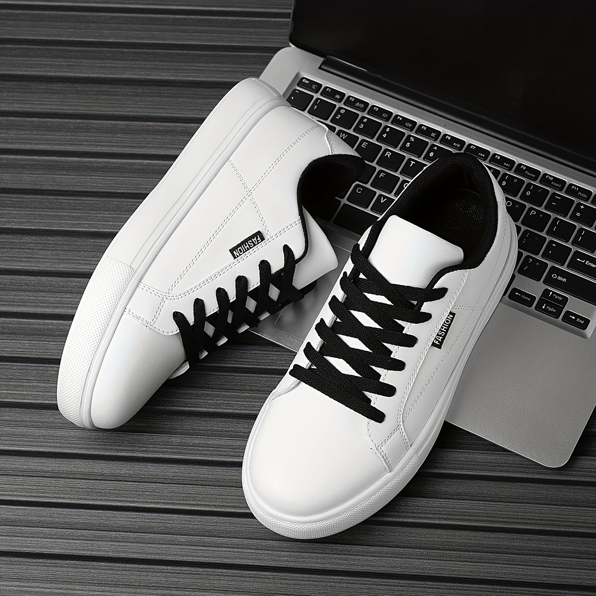 Men's Low-Top Sneakers with Cushioned Sole & Letter '' - - Urban Hiking Shoes Suitable for Daily Wear, Outdoor, Commuting - Lightweight Round-Toe Casual Sports Footwear - ayq