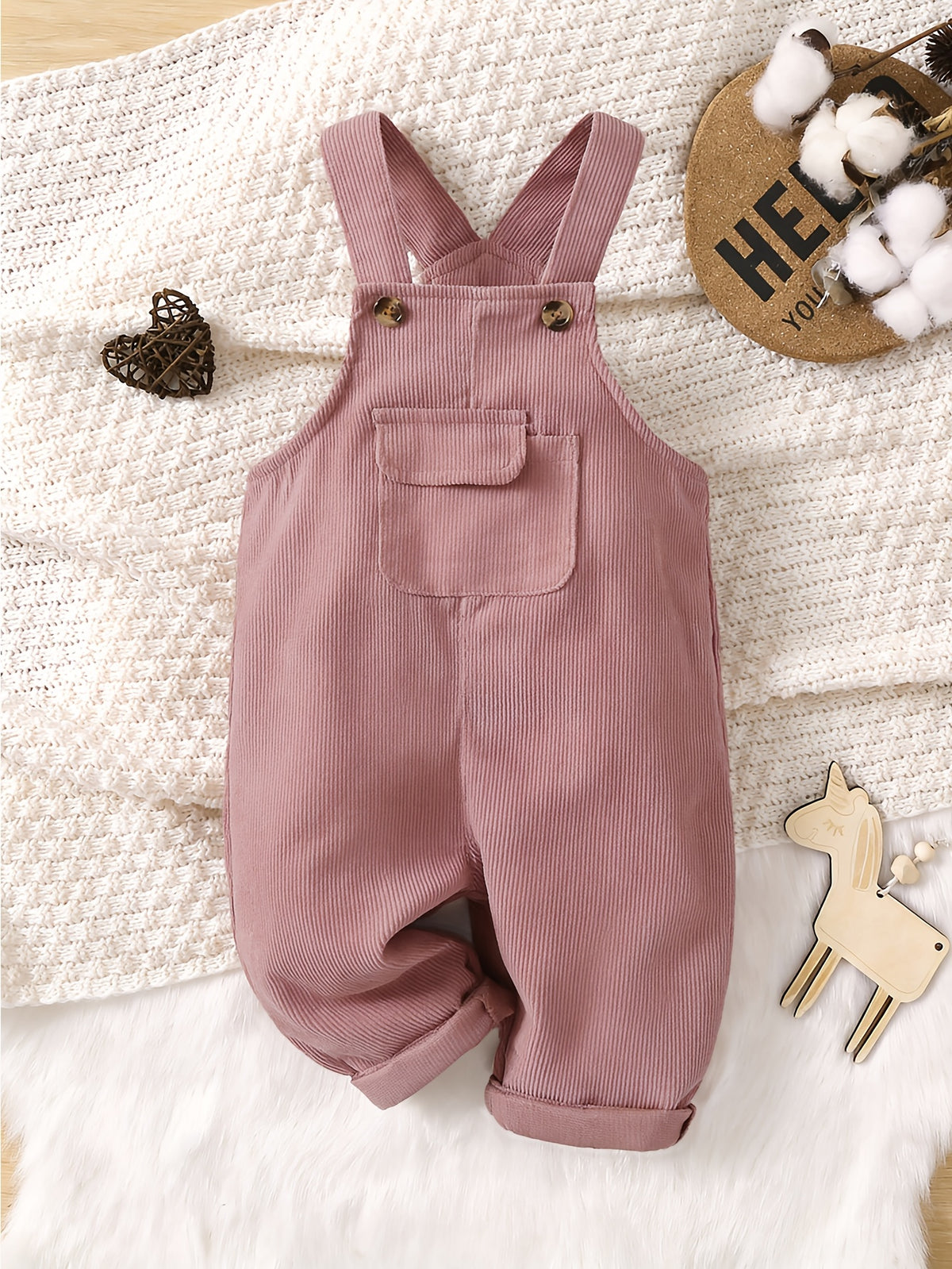 Cute Baby Unisex Suspender Pants for Spring and Fall - ayq