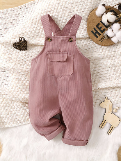 Cute Baby Unisex Suspender Pants for Spring and Fall - ayq
