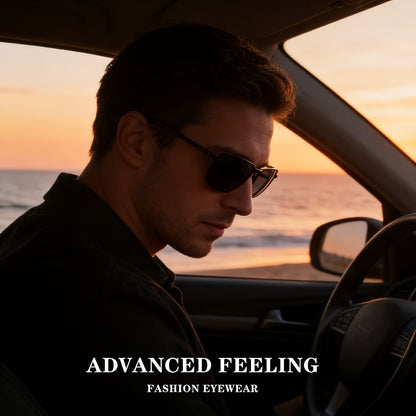 Men's Polarized UV400 Stainless Steel Driving Sunglasses