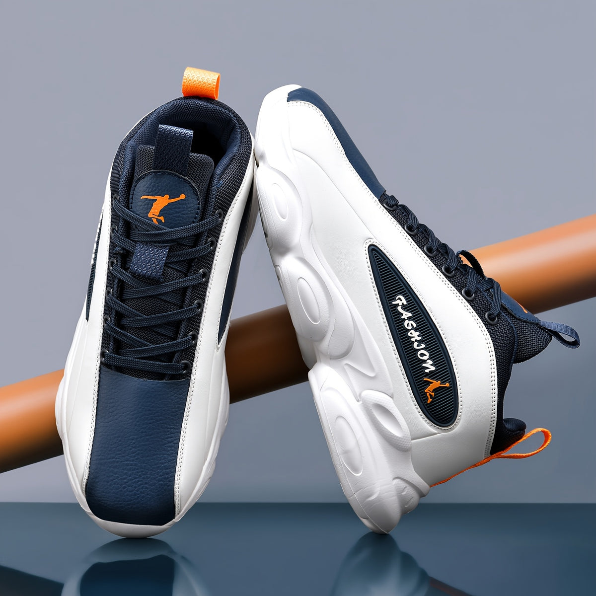 Men's Lightweight High-Top Sneakers for Casual & Sports Wear