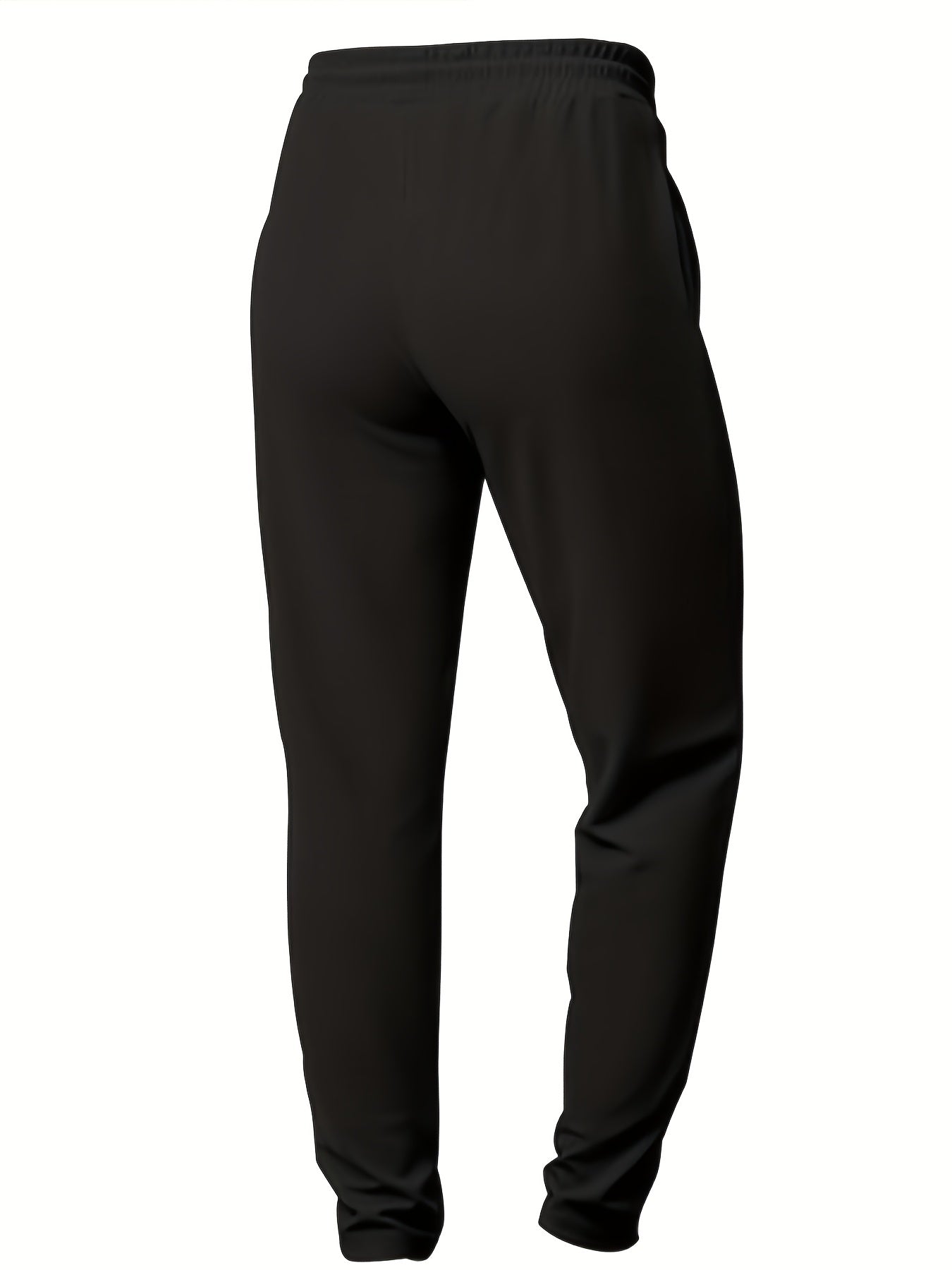 Men's Casual Straight-Leg Knit Sports Pants - Breathable Comfort