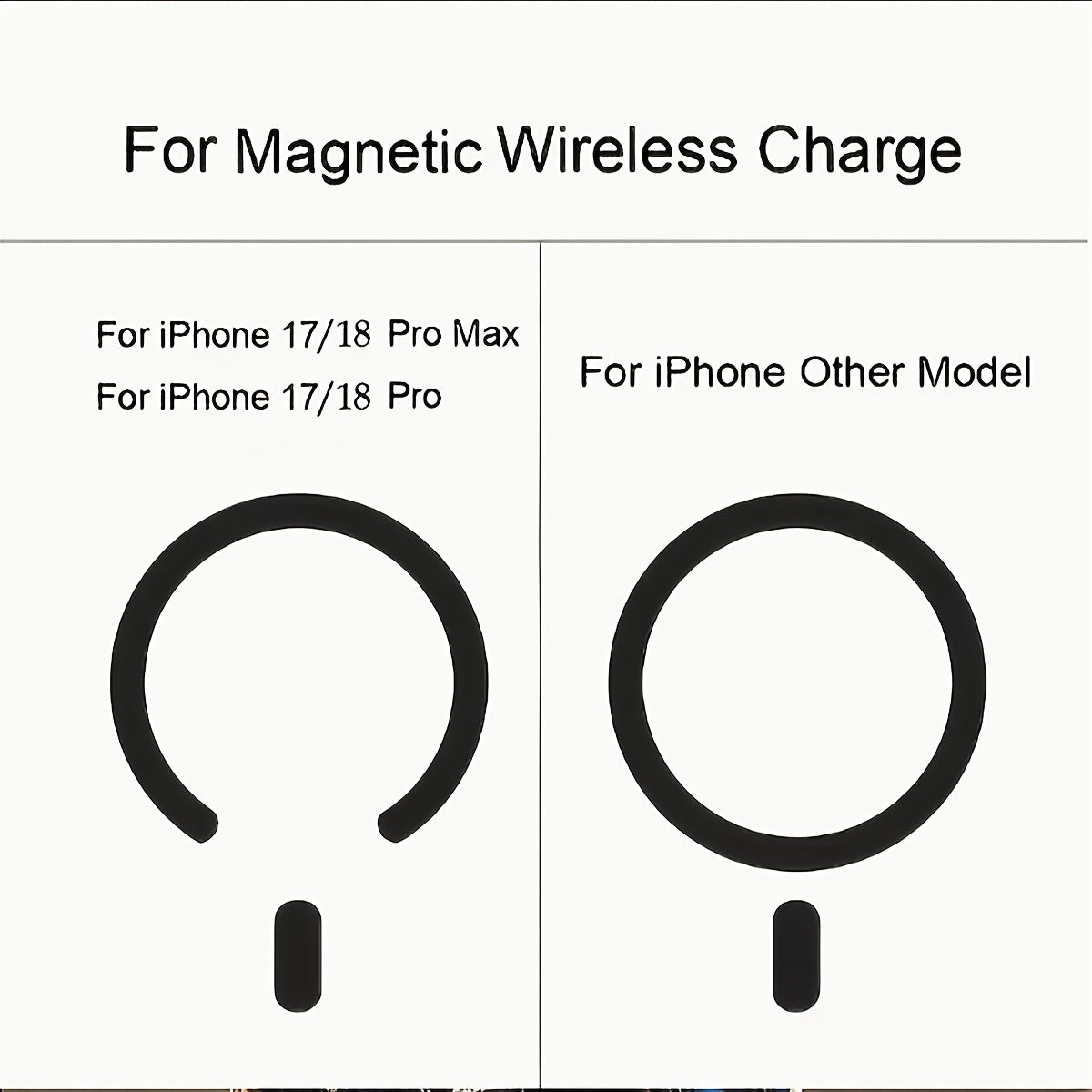 Matte Magnetic Wireless Charging Phone Case for iPhone 13-18 Pro Max