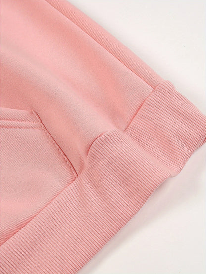 Women's Christmas Deer & Reindeer Print Hoodie - Cozy Winter Pullover Sweatshirt with Cute Deer Headband-Like Hood, Slim-Fit Casual Jacket for Holiday Parties, Xmas Outfits & Cold Weather (Machine Washable), Fall Clothes For