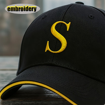 Unisex Adjustable Breathable Baseball Cap with Embroidery