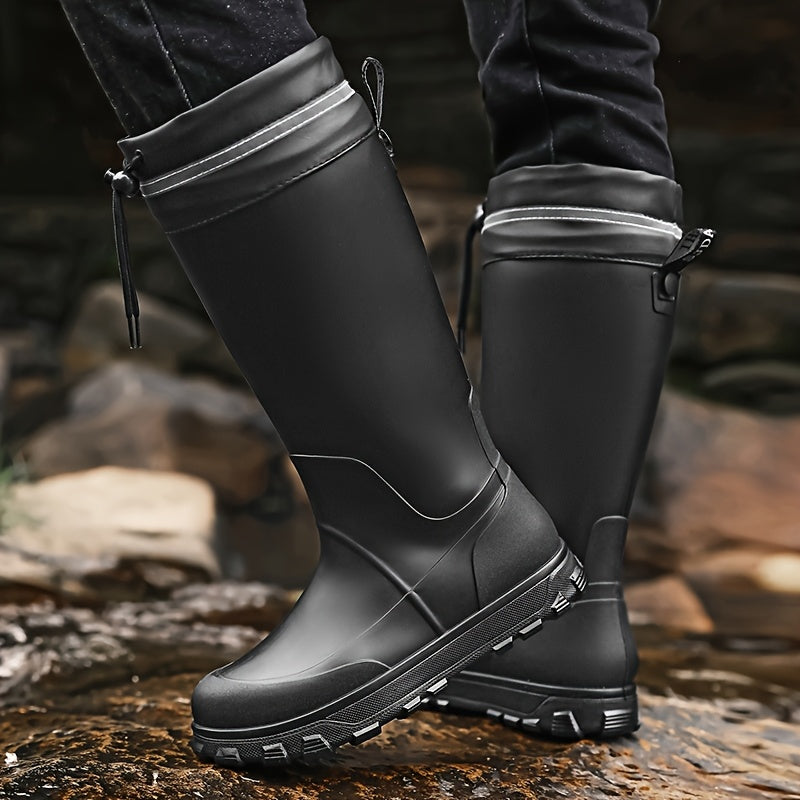 Men's All-Season Waterproof High-Top Outdoor Boots