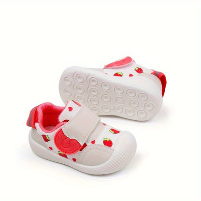 Cute Cartoon Spring And Autumn Baby Toddler Sports Shoes, Suitable For 0-2 Year Old Boys And Girls, With Soft Rubber Soles, Anti-slip And Breathable, Suitable For Boys And Girls To Wear For Outings.