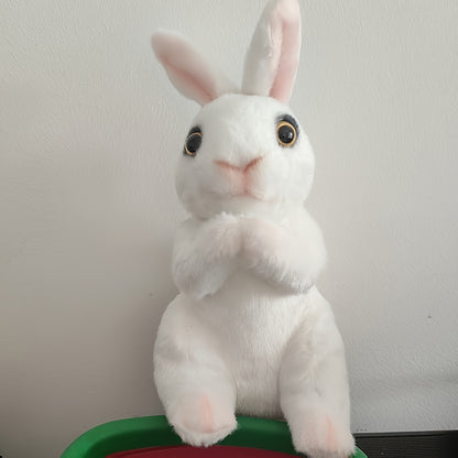 Toy Figure Doll: Lifelike Rabbit Plush Toy, Adorable Rabbit Plush Animal, Perfect for Video Game Fans, Birthday Gifts, and Easter Decorations, Plush Figures