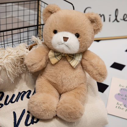 30սմ/11.81դյույմ փափուկ արջուկ՝ ժապավենով - // Կավայի, գրկախառնվող արջուկ Սուրբ Վալենտինի նվերի համար, ծննդյան նվեր և, դեկոր, հավաքորդական արջուկ և