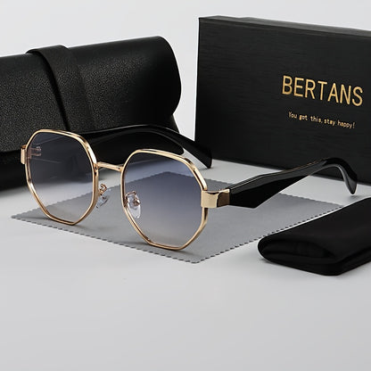 BERTANS Unisex Casual UV400 Full Rim Sunglasses Set