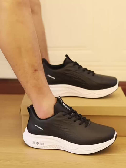 Men'S Shoes for Autumn And Winter, Versatile Work Shoes, Trendy And Fashionable, Non-Slip, Lightweight Sports Shoes for Students, Running Shoes for Boys - ayq