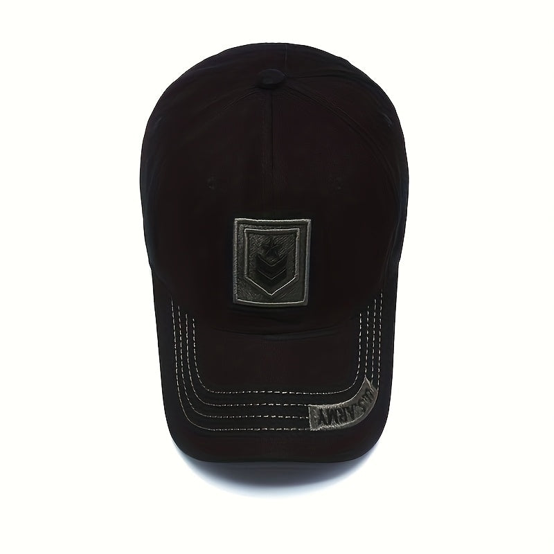 Men's Lightweight Polyester Camouflage Baseball Cap for Summer