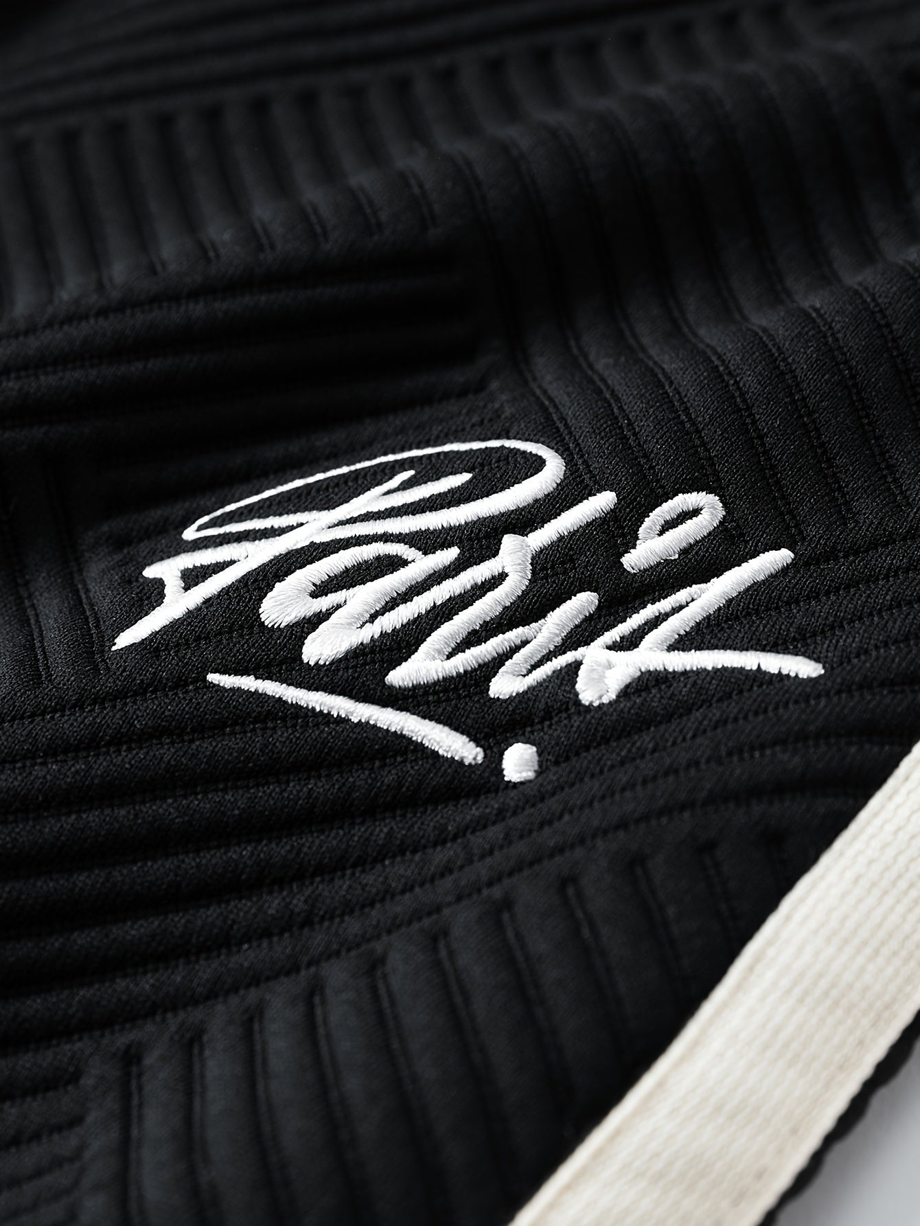 Men's Spring & Fall Jacquard Embroidered Striped Tracksuit Set - 2pcs Zip-Up Hoodie & Pants for Daily Wear, Sports & Outdoor Trips