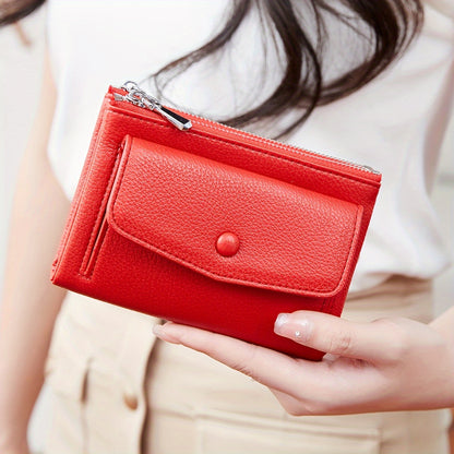 MIYIN Women's Wallet - Large Capacity Double Zipper Credit Card Holder with Coin Pocket, Lightweight Handbag for ID, Cash & Keys, Minimalist for daily Commute & Travel, Easy-Care Design for busy Ladies