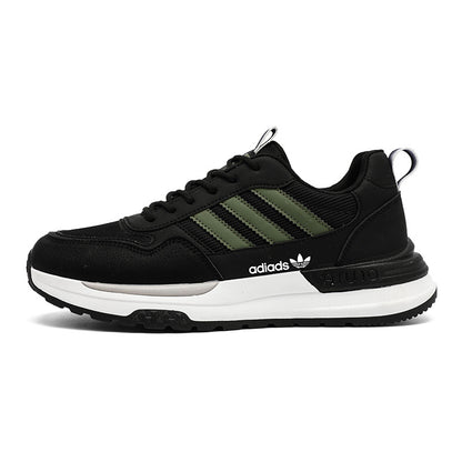 Men's Lightweight Breathable Mesh Running Shoes with Thick EVA Sole