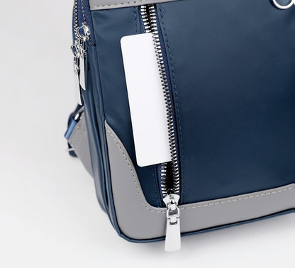 SelectMen'S Large Capacity Motorcycle Bag - Trendy Crossbody Shoulder Bag with Multiple Pockets, Casual Oxford Style, Hand Washable, Ideal for Daily Commute, Everyday Commute Bag Casual Style Bag Zippered Closure