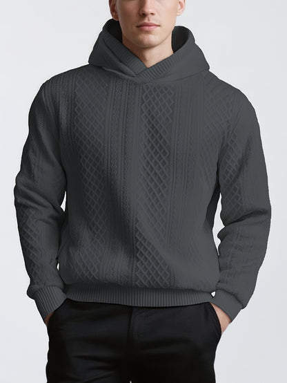 Տղամարդու ժակարդե երկարաթև սվիտեր աշնանային և ձմեռային սեզոնի համար, տղամարդկանց համար նախատեսված առօրյա երկարաթև վերնաշապիկ, պատրաստված բարձր խտության ժակարդե գործվածքից