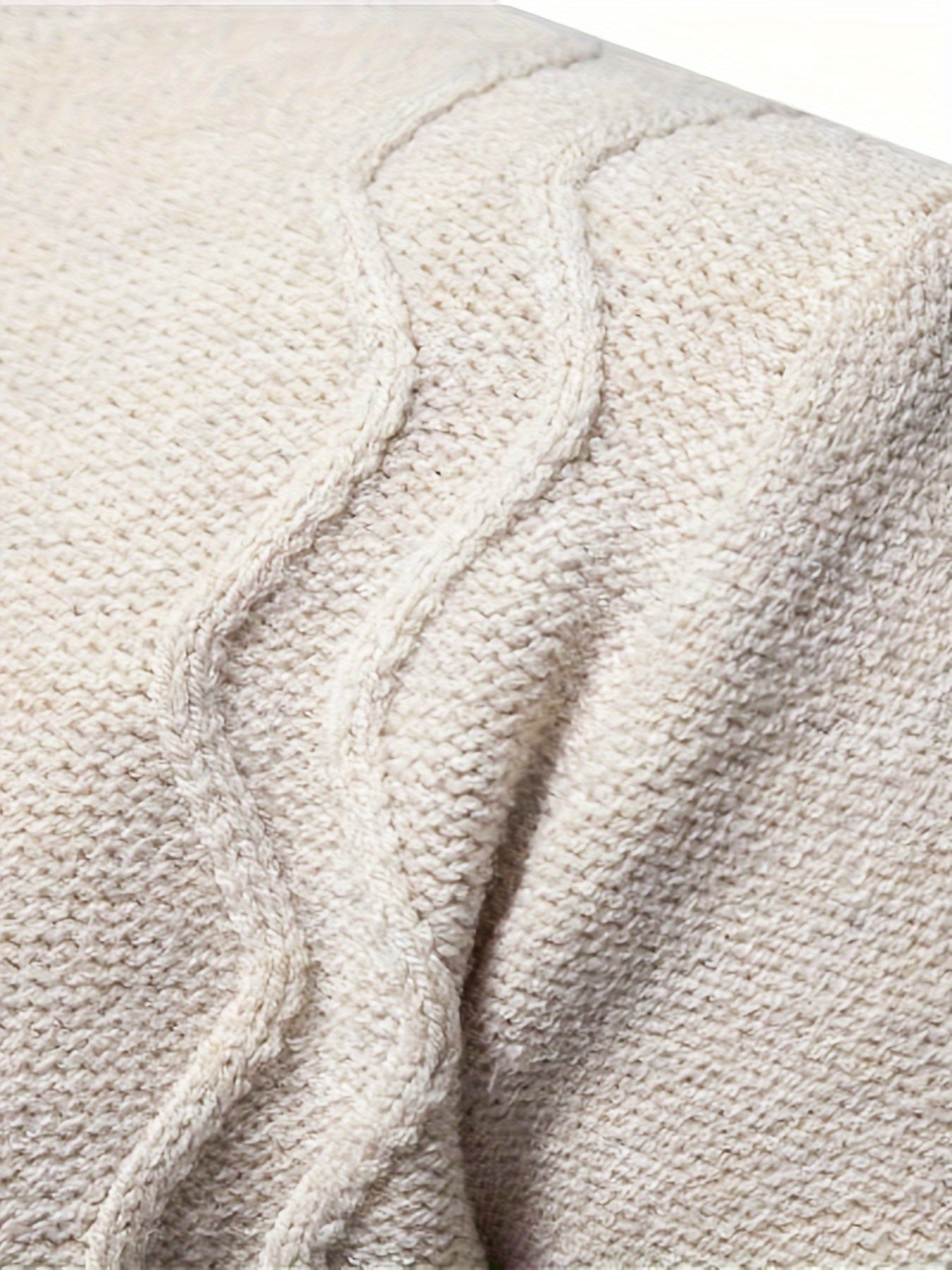 Տղամարդկանց գունագեղ ժակարդե սվիտեր կլոր վզով աշնանային և ձմեռային համար