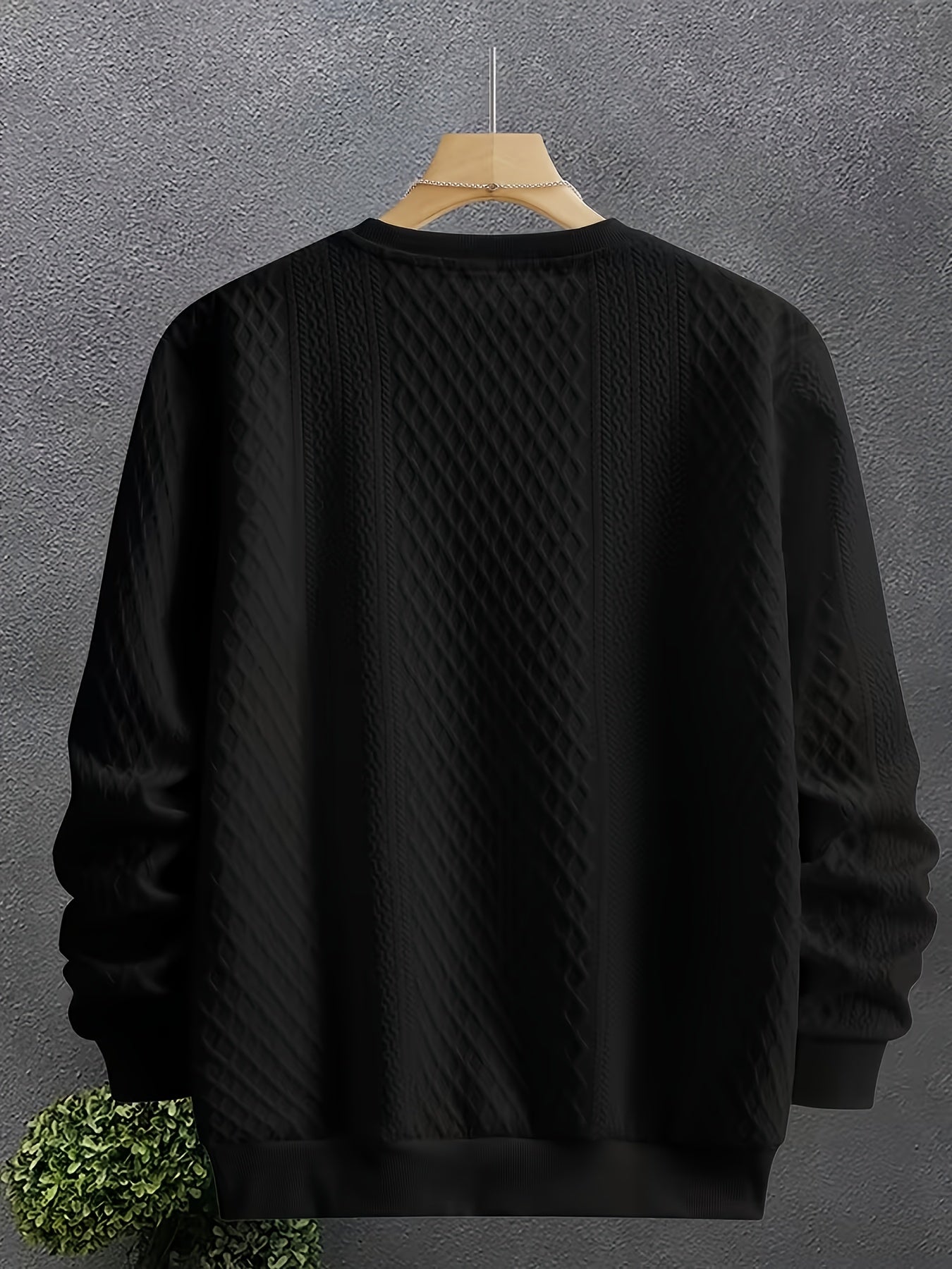 Տղամարդկանց նվեր, նորաձև ժակարդ - Blend հարմարավետ, փափուկ, գարնանային/աշնանային երկար թևքերով, նորաձև, զբոսանքի համար նախատեսված վերնաշապիկ՝ առաձգական եզրով և կողավոր կտորե կտորներով, հարմար է ամենօրյա աշխատանքի, արձակուրդի և զբոսանքի համար։