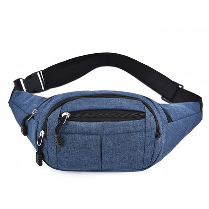 Fashion Canvas Outdoor Travel Waist Bag Casual Fanny Pack
