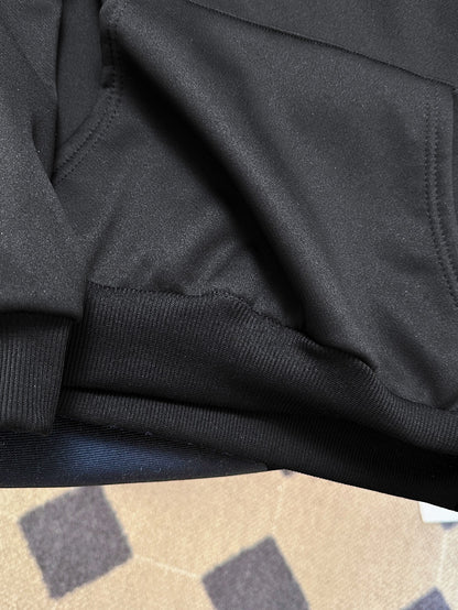 Կանացի մեծ չափսի ձմեռային տաք, գլխարկով սվիտեր՝ Շնորհավոր Սուրբ Ծնունդ և Շնորհավոր Նոր Տարի նախշերով - Հաստ բրդյա ծածկույթով մեծ չափսի սվիտեր, հարմարավետ, առօրյա սվիտեր Սուրբ Ծննդյան համար, Հելոուինի նվերներ, Սուրբ Ծննդյան սվիտեր, տոնական հագուստ,