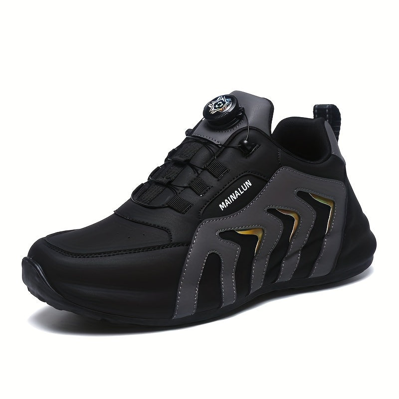 Men's Casual Lightweight Athletic Shoes with Rotary Design
