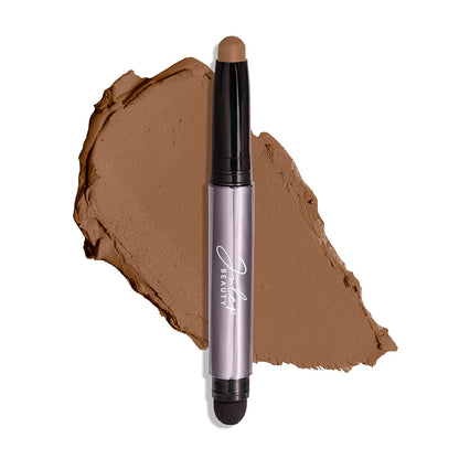 Julep Eyeshadow 101 Crème-To-Powder Waterproof Shadow Stick – Champagne Shimmer – Long-Lasting, Crease-Proof, Medium Golden-Beige Shimmer Cream Eyeshadow with Built-In Smudger