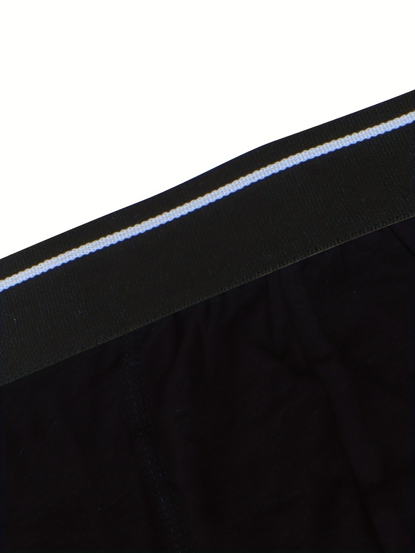 Men's 4-Pack Cotton Stretch Trunk Underwear with Wide Elastic Band