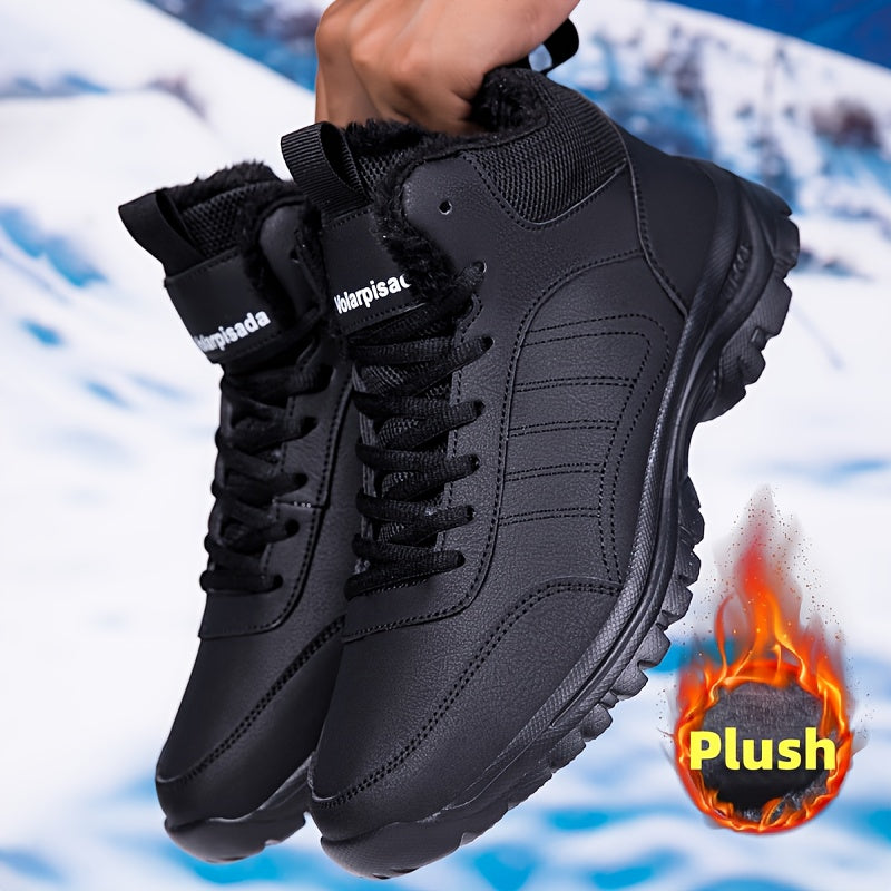 VOLARPISADA Կանացի և տղամարդու (ունիսեքս) ձմեռային ձնագնացքներ - ցրտադիմացկուն, հաստացված, տաք, ռելիեֆային ներբան, միկրոֆիբրե նման վերին մաս - ամուր կլոր քիթ սառույցի, արշավի, դահուկի համար - մեծ չափսեր հասանելի են (Ապրանքանիշ)