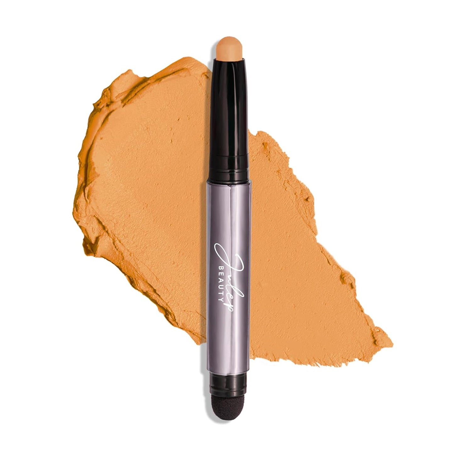 Julep Eyeshadow 101 Crème-To-Powder Waterproof Shadow Stick – Champagne Shimmer – Long-Lasting, Crease-Proof, Medium Golden-Beige Shimmer Cream Eyeshadow with Built-In Smudger