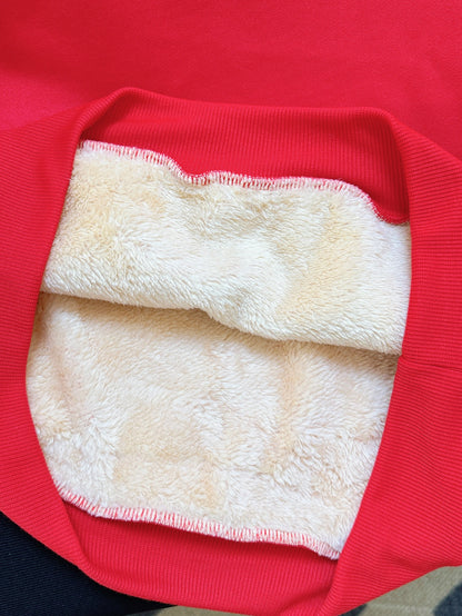 Կանացի մեծ չափսի ձմեռային տաք, գլխարկով սվիտեր՝ Շնորհավոր Սուրբ Ծնունդ և Շնորհավոր Նոր Տարի նախշերով - Հաստ բրդյա ծածկույթով մեծ չափսի սվիտեր, հարմարավետ, առօրյա սվիտեր Սուրբ Ծննդյան համար, Հելոուինի նվերներ, Սուրբ Ծննդյան սվիտեր, տոնական հագուստ,