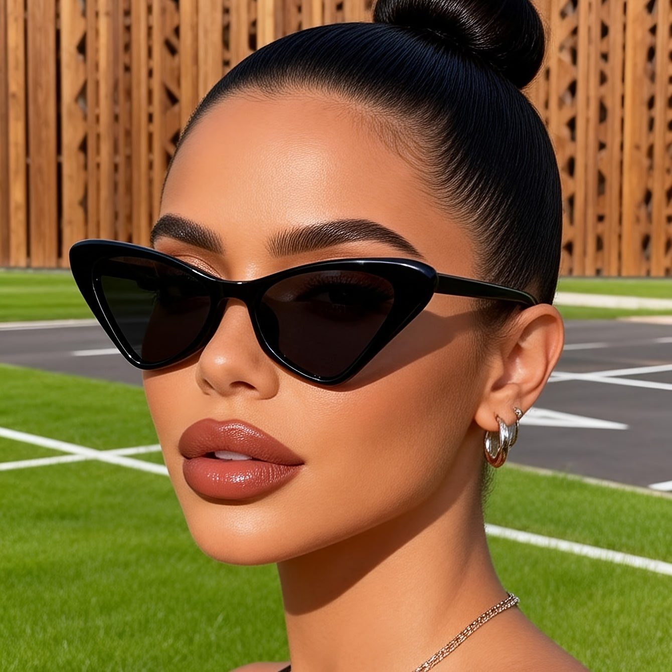 Unisex Vintage UV400 Classic Chic Plastic Sunglasses