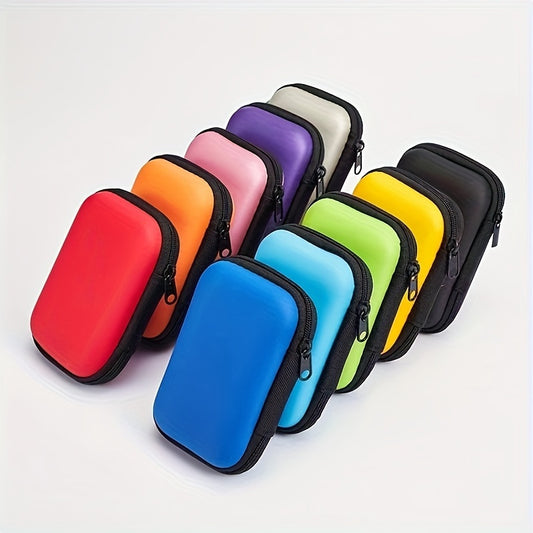 Pouch in Pouch, Storage Pouch Travel storage pouch purchase products: Simple hard-edge storage bags, portable minimalist data cable bags, headphone organizers, headphone storage boxes, data cable storage pouches.