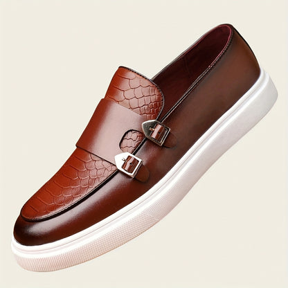 Men's All-Season Casual Slip-On Shoes with Rubber Sole