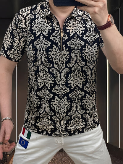 Men's Short Sleeve Shirt, Short Sleeve T-Shirt, Men's Summer Top, Men's Clothing - ayq