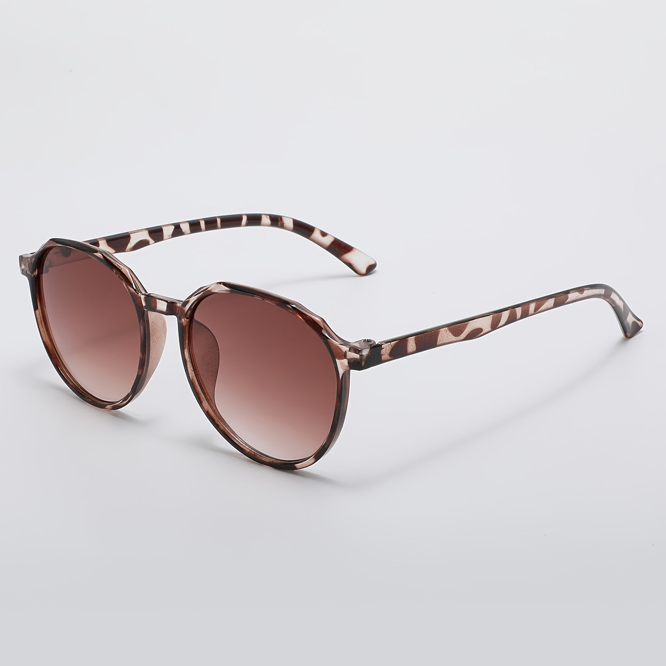 Unisex Rectangle Plastic Glasses with Face-Shaping Frames
