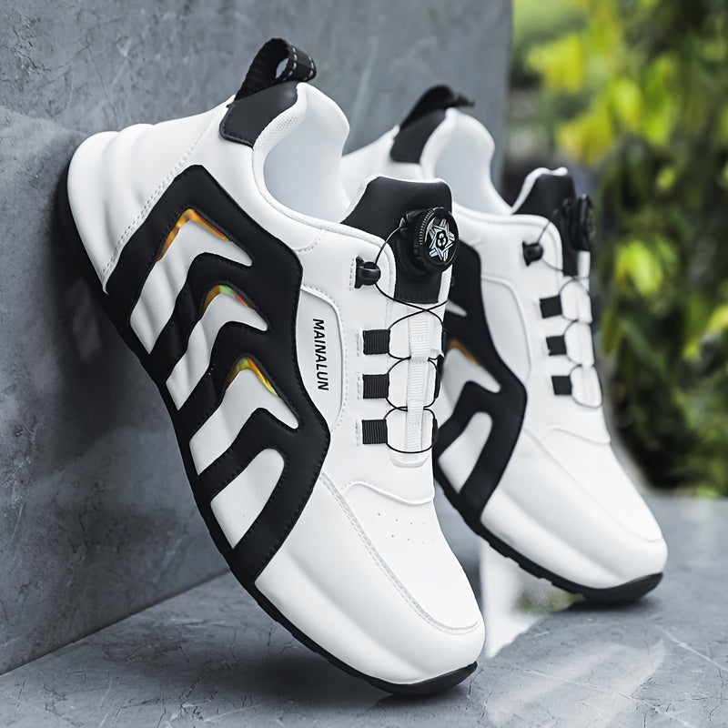 Men's Casual Lightweight Athletic Shoes with Rotary Design