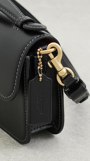 Elora Compact Leather Top Handle Crossbody Bag