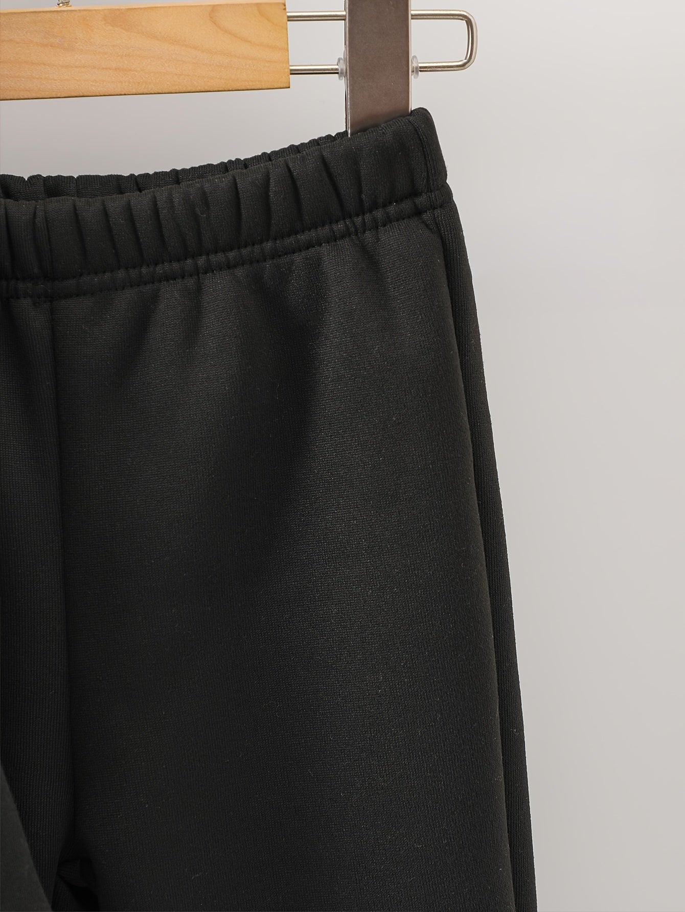 Աշուն/Ձմեռ ժպիտով դեմքով կատվիկի գրաֆիկական նախշերով տաք բրդյա գլխարկով սվիտեր և սպորտային տաբատ աղջիկների համար, զբոսանքի համար