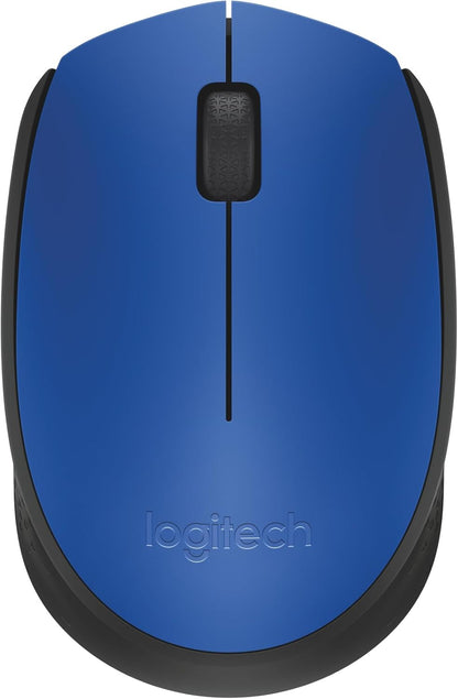 Logitech M170 Wireless Mouse for PC, Mac, Laptop, 2.4 Ghz with USB Mini Receiver, Optical Tracking, 12-Months Battery Life, Ambidextrous - Rose
