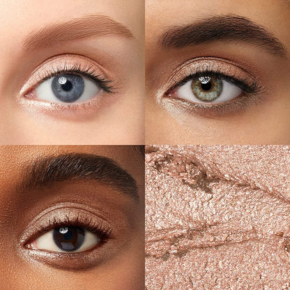 Julep Eyeshadow 101 Crème-To-Powder Waterproof Shadow Stick – Champagne Shimmer – Long-Lasting, Crease-Proof, Medium Golden-Beige Shimmer Cream Eyeshadow with Built-In Smudger