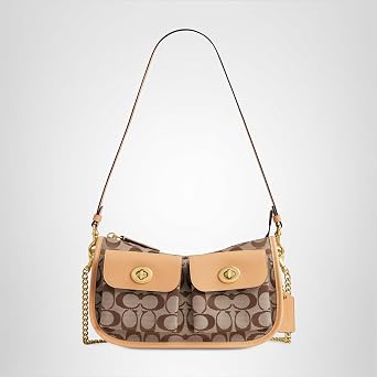 Coach Twin Turnlock Waverly Կանացի ուսի պայուսակ