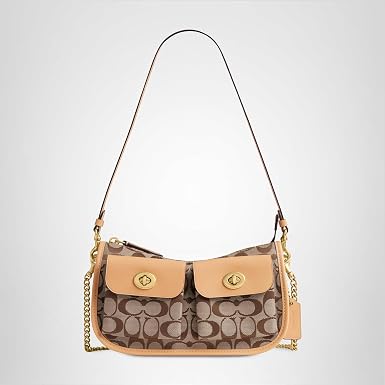 Coach Twin Turnlock Waverly Women's Shoulder Bag