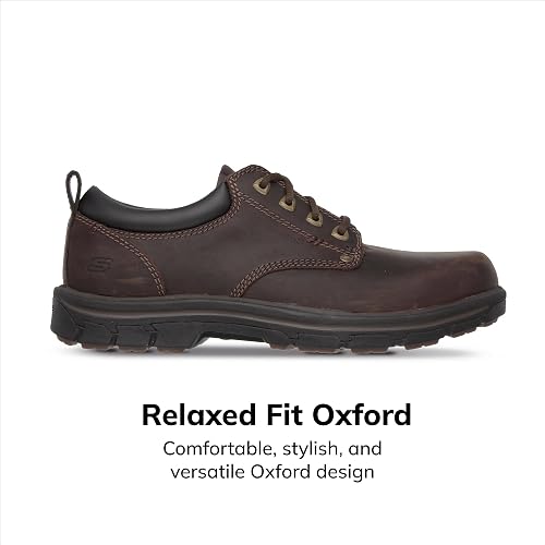 Skechers Men's Smooth Toe Oxford Dress Shoes
