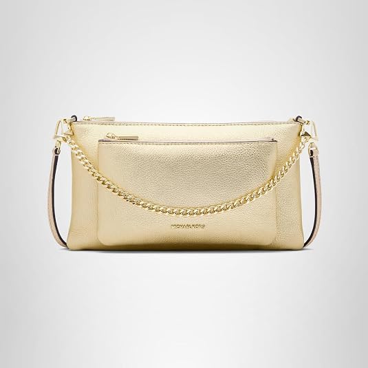 Michael Kors Jet Set Medium Pebbled Leather Convertible Bag