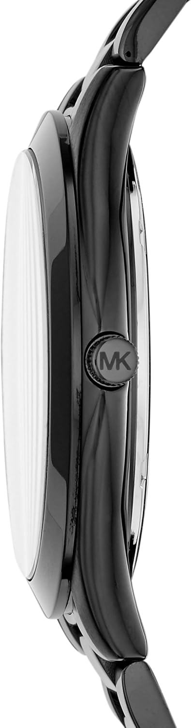 Men’s Slim Runway Beige Gold-Tone Stainless Steel Watch