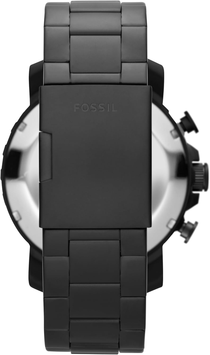 Fossil Nate Men's Oversized Stainless Steel Chronograph Watch