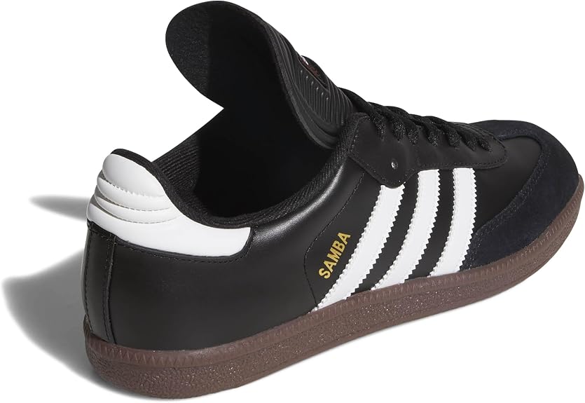 Men's Samba Classic Indoor Soccer Shoes Leather Upper