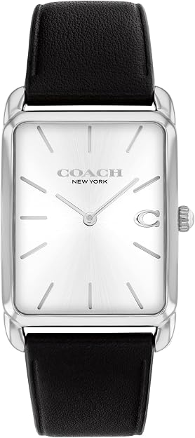 Coach Elliot Men's Quartz Watch with Tank Case