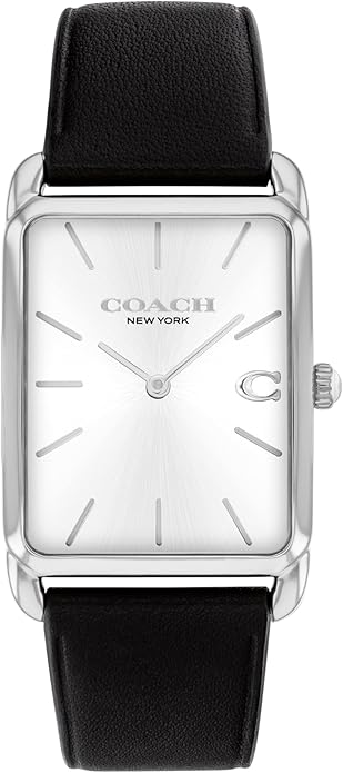 Coach Elliot Men's Quartz Watch with Tank Case